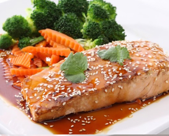 Image: Tariyaki Salmon